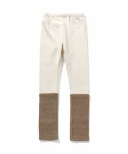 レッグウォーマードッキング裏シャギーレギンス  10分丈