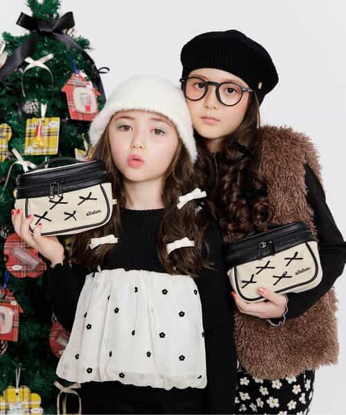 オールオルン　バニティポーチ・ミラーセット