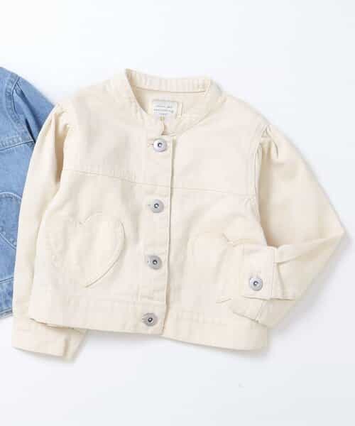 ★SALE★ハートポケットショートデニムジャケット