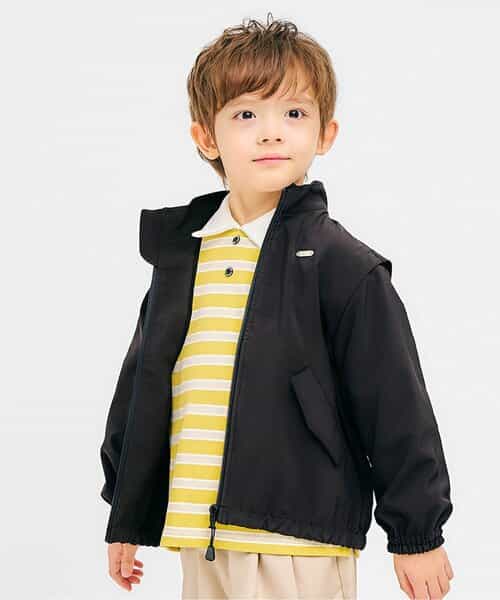 ★SALE★2WAYリップストップトラックジャケット_撥水加工