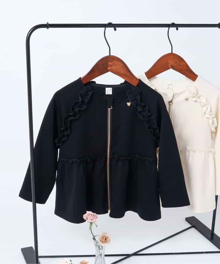 カットソーペプラムフリルジャケット