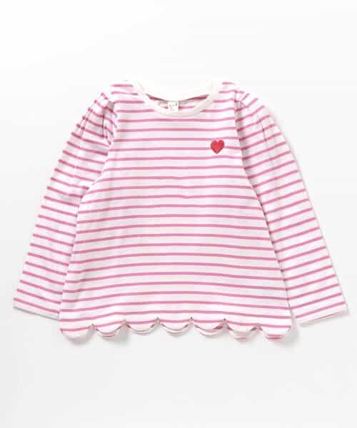 ★SALE★スカラップハートモチーフＴシャツ