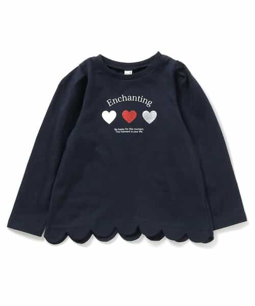 ★SALE★スカラップハートモチーフＴシャツ