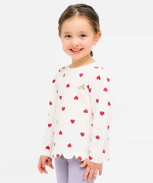 ★SALE★スカラップハートモチーフＴシャツ