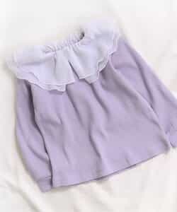 ★SALE★フリル衿ワッフルTシャツ