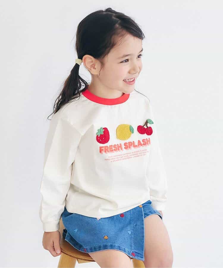 バラエティかぎ針モチーフTシャツ