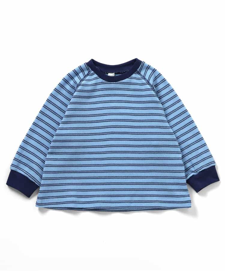 ワッフルボーダーTシャツ