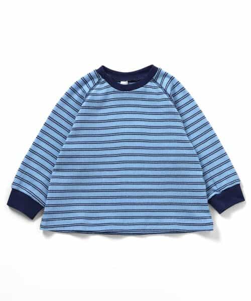 ワッフルボーダーTシャツ