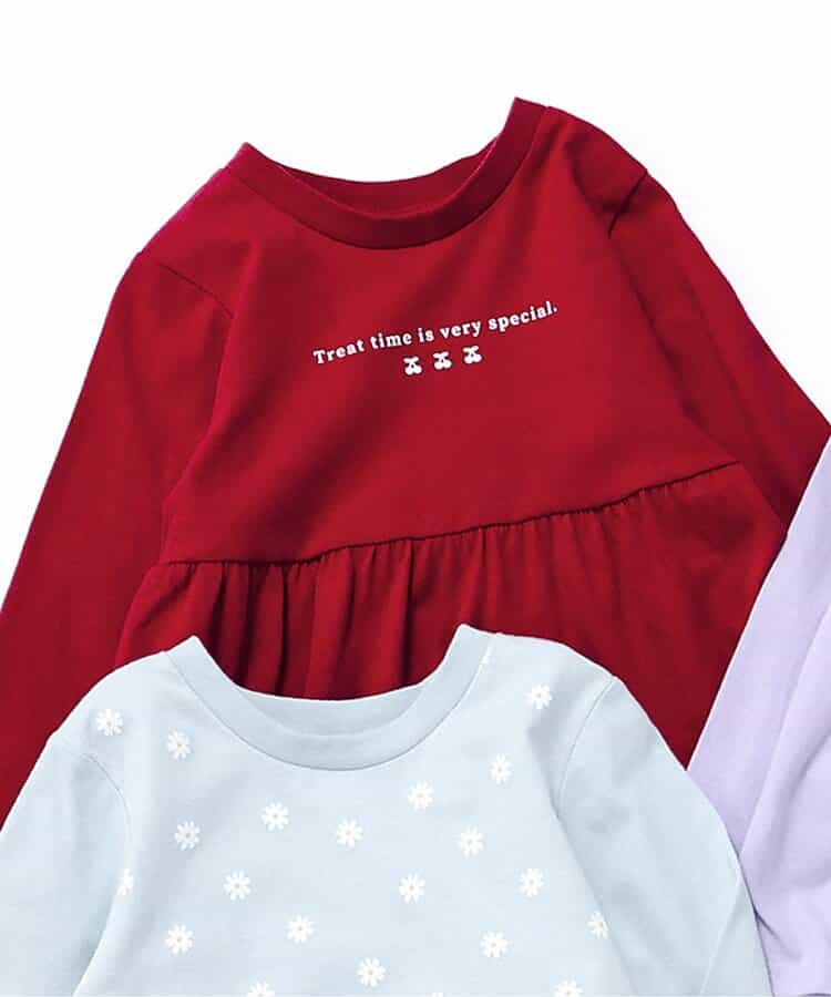 ★SALE★ペプラム長袖Tシャツ｜7days Style