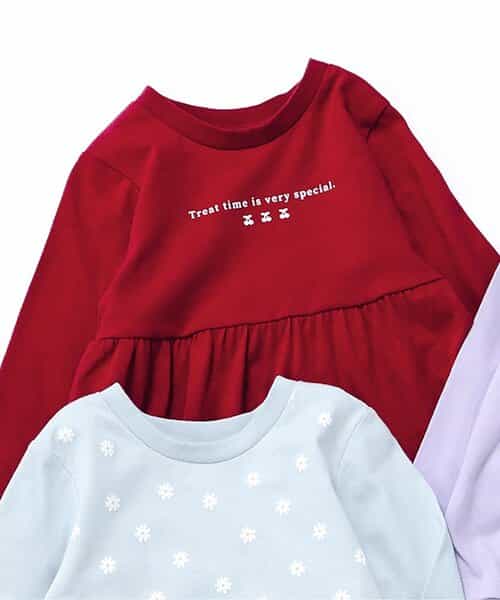 ★SALE★ペプラム長袖Tシャツ｜7days Style