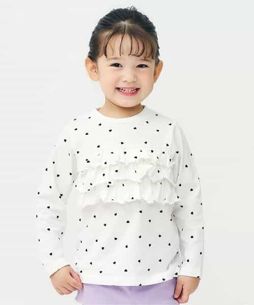 ★SALE★WEB限定 フリル長袖Tシャツ｜7days Style