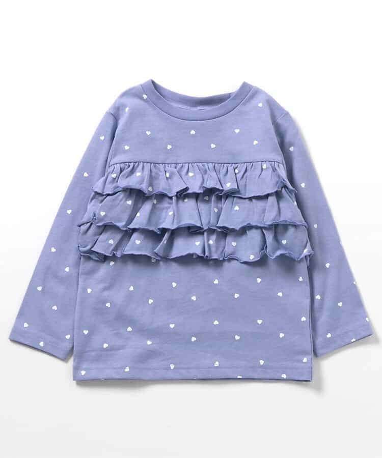 ★SALE★WEB限定 フリル長袖Tシャツ｜7days Style