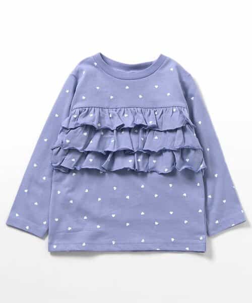 ★SALE★WEB限定 フリル長袖Tシャツ｜7days Style