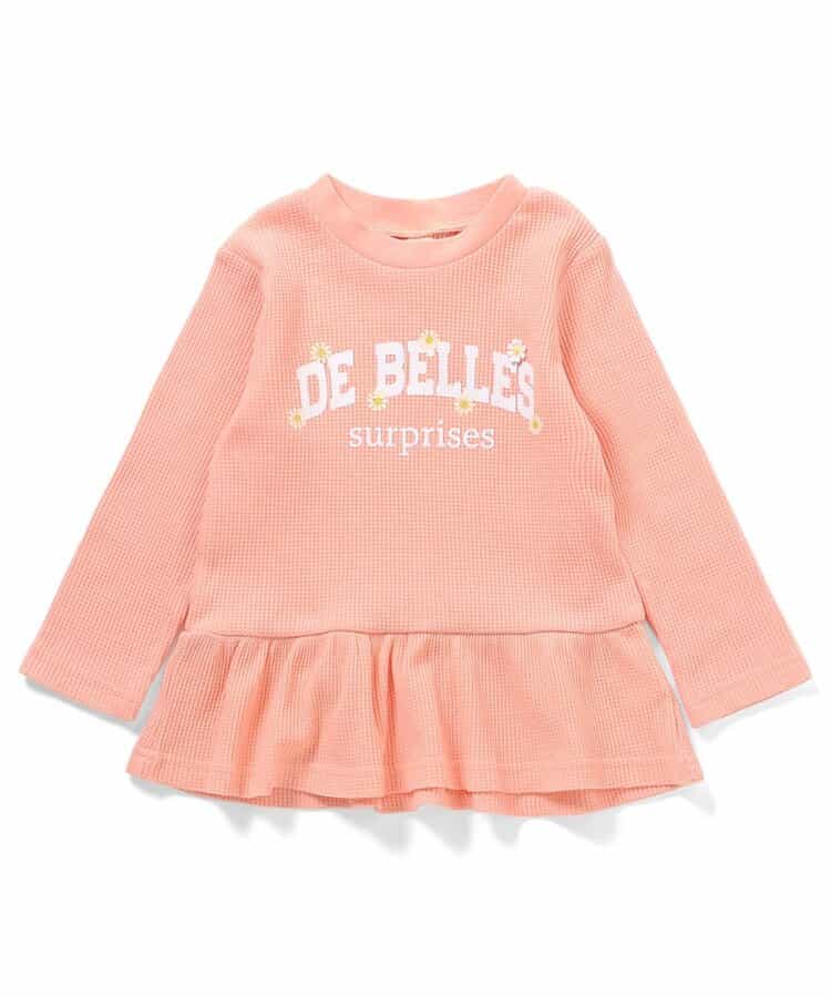 ☆1/13(火)お昼12:59まで3点10％OFF☆ペプラムTシャツ/7days Style