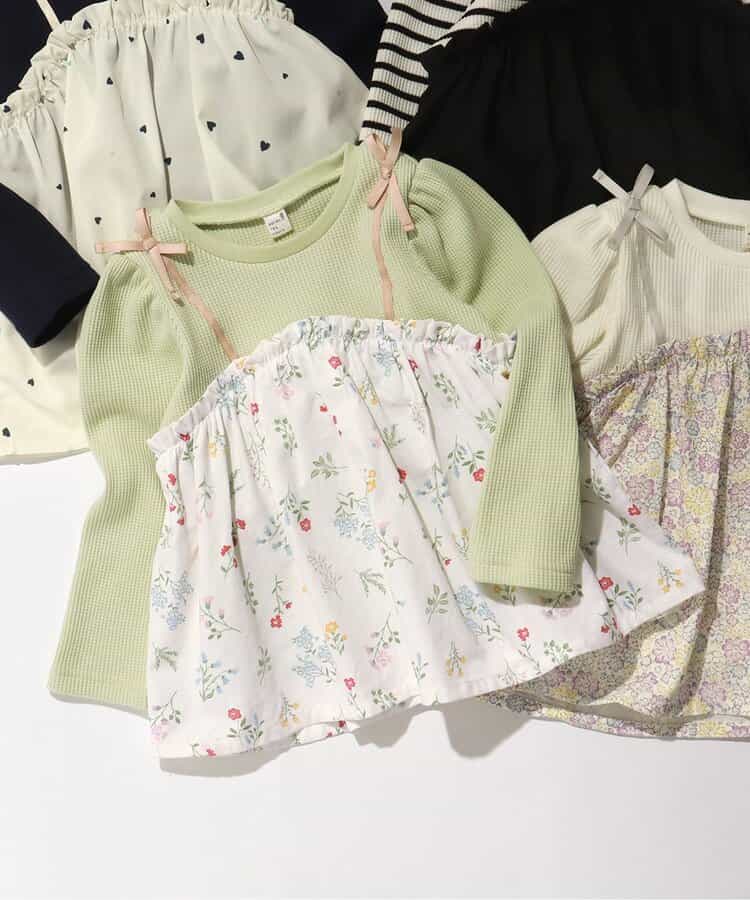 ★SALE★ワッフルドッキングフレアTシャツ