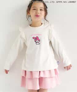 サンリオキャラクターズフリルTシャツ