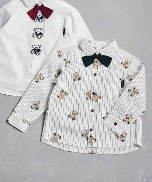 tiny bear フォーマルシャツ