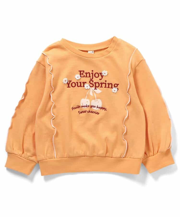 WEB限定  刺繍カレッジロゴメロウトレーナー