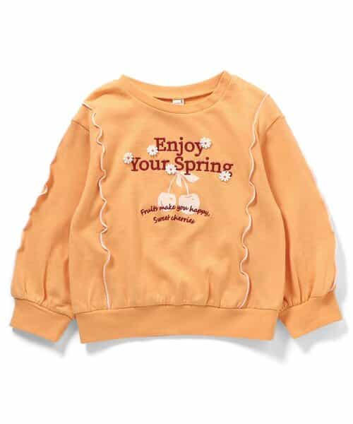 WEB限定  刺繍カレッジロゴメロウトレーナー