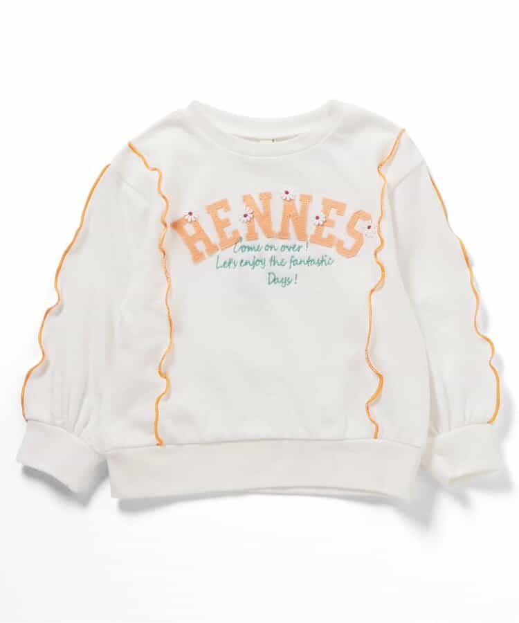 WEB限定  刺繍カレッジロゴメロウトレーナー