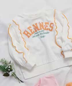 ★タイムセール★WEB限定  刺繍カレッジロゴメロウトレーナー