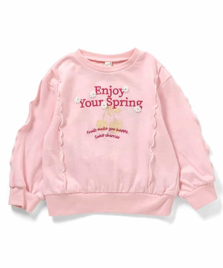 WEB限定  刺繍カレッジロゴメロウトレーナー