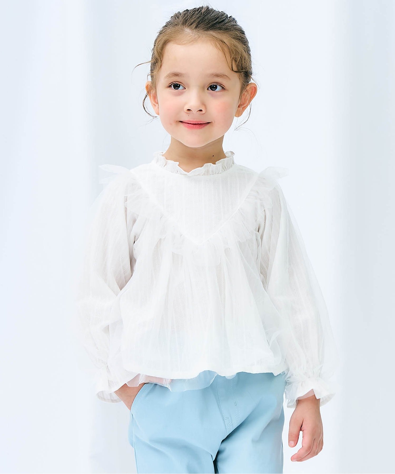 ☆SALE☆【リンク】セーラーカラーシャツ（V108935）|apres les cours