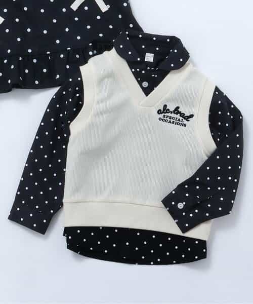 【リンク】ドットシャツ・リブベストセット