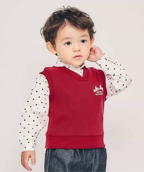 【リンク】ドットシャツ・リブベストセット