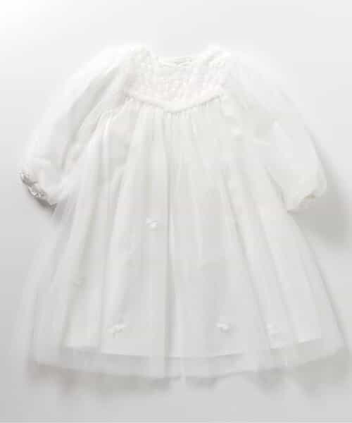 ★SALE★ヨークレースチュールワンピース_アプレレクールマシェリ