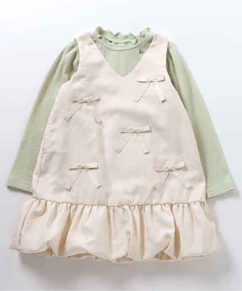 ★SALE★メニーリボンバルーンジャンスカセット_アプレレクールマシェリ