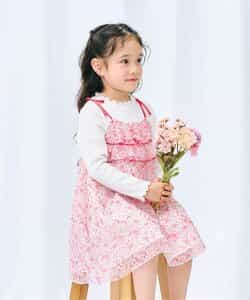 ☆2/10(火)お昼12:59まで3点10％OFF☆フラワーシフォンワンピース_アプレレクールマシェリ