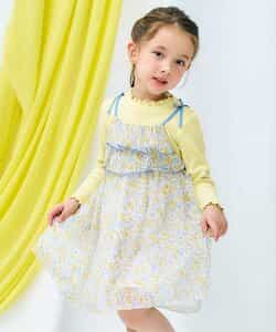 ☆2/10(火)お昼12:59まで3点10％OFF☆フラワーシフォンワンピース_アプレレクールマシェリ