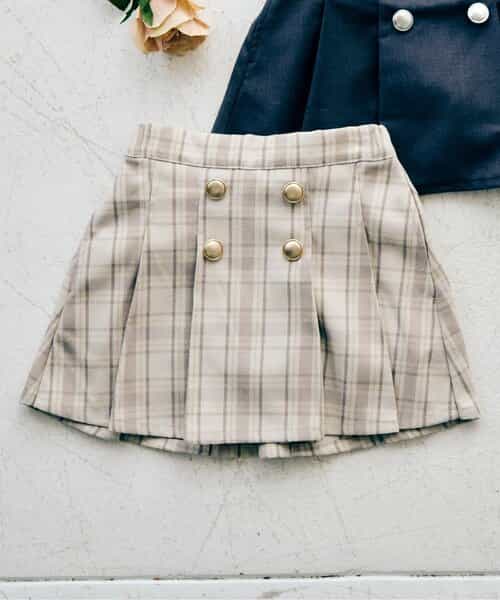 ★SALE★ボックスプリーツスカート