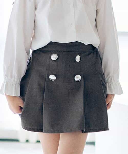 ★SALE★ボックスプリーツスカート