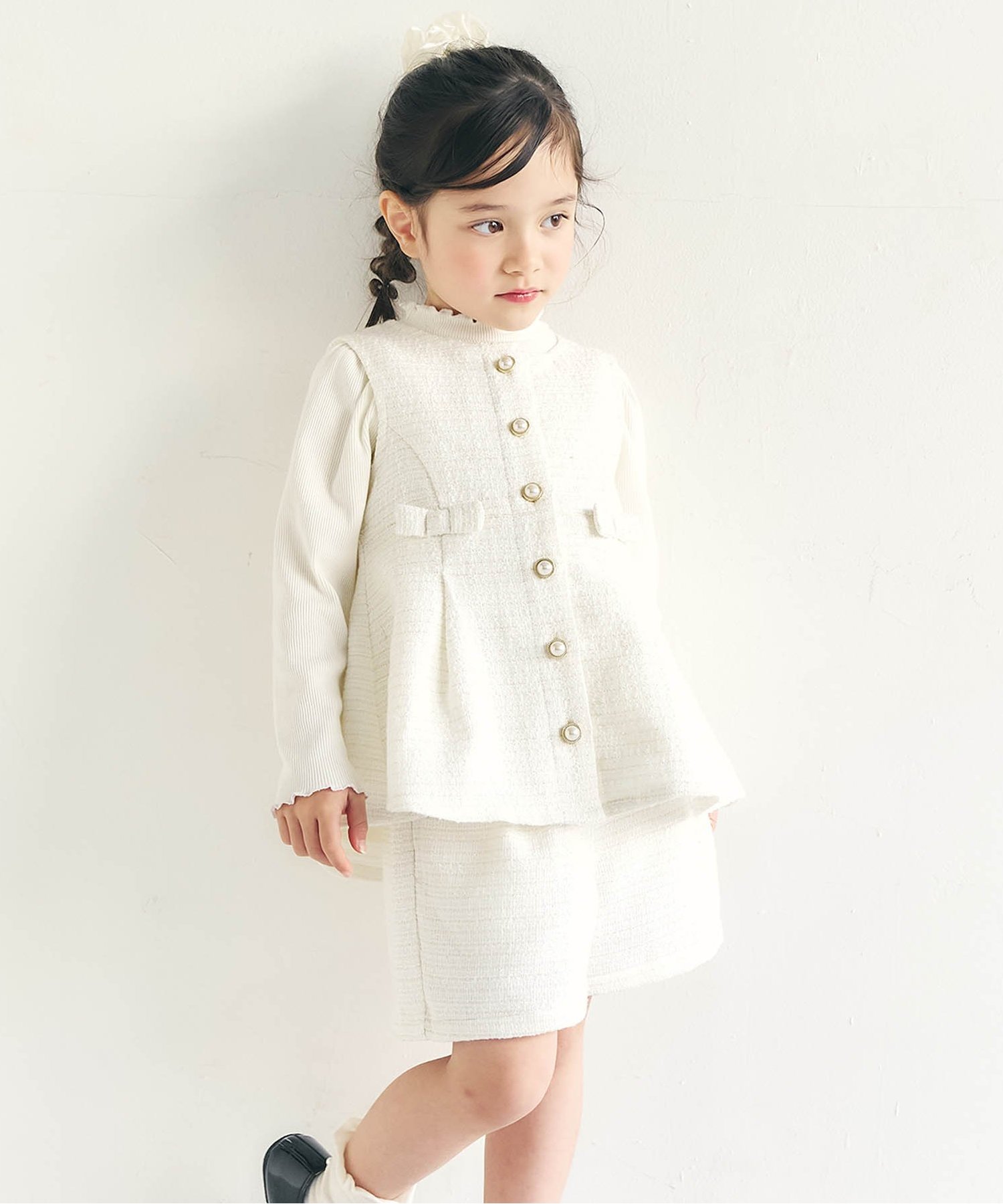 GIRLSベビーギフトセット（スタイ・ブルマ）（V540913）|apres les