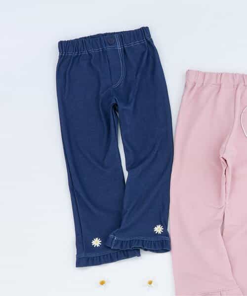 ☆1/13(火)お昼12:59まで3点10％OFF☆モチーフポケットパンツ/7days Style pants  10分丈