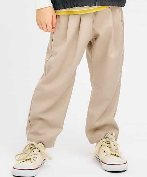 ★SALE★テーパードタックパンツ 10分丈