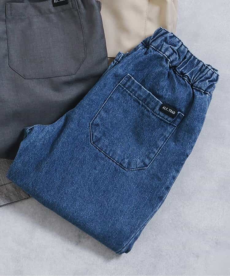 ★SALE★テーパードタックパンツ 10分丈