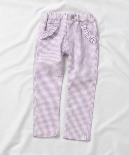☆SALE☆WEB限定 らくらくストレッチポケットフリルパンツ ☆SALE☆WEB限定 らくらくストレッチポケットフリルパンツ