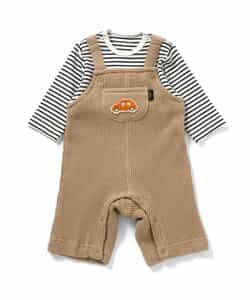 サロペット風カバーオール