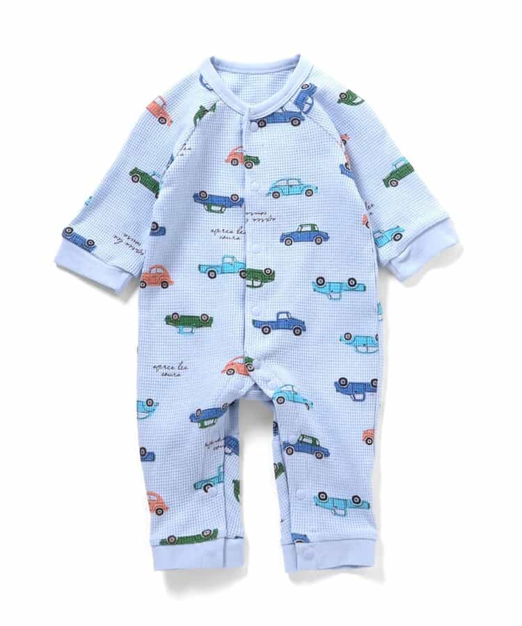 ワッフルカバーオール