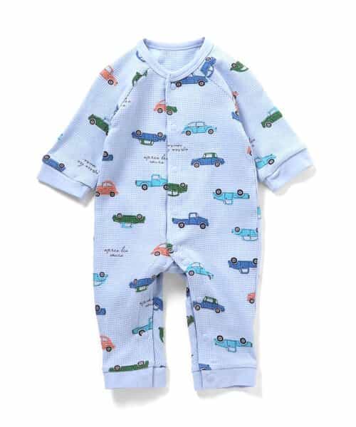 ワッフルカバーオール