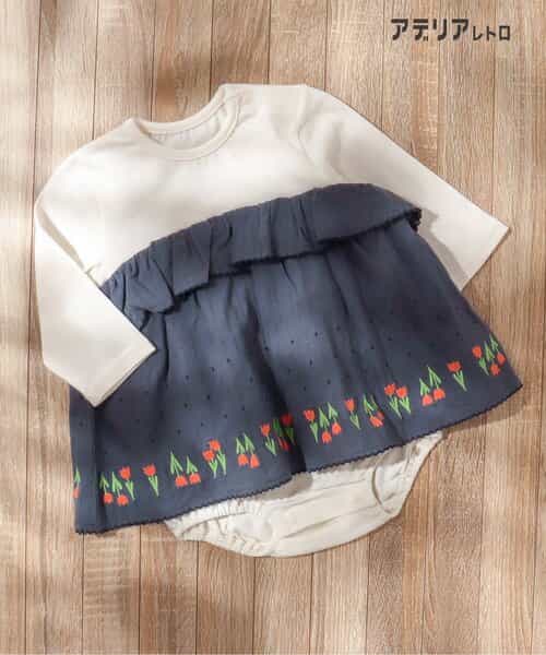 ★SALE★アデリアレトロ 3柄刺繍カバーオール