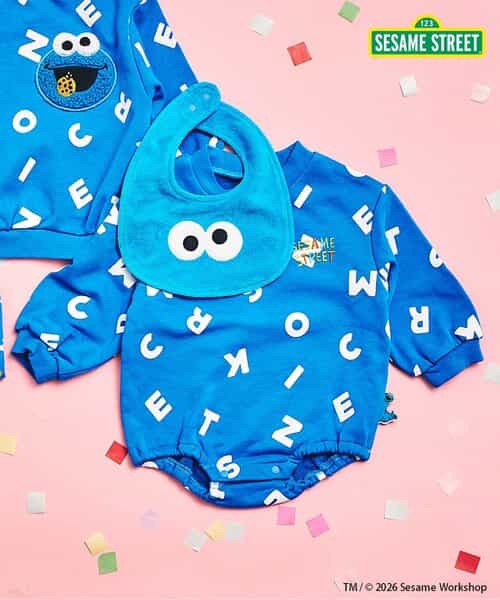 セサミストリート ボディスーツ×スタイセット