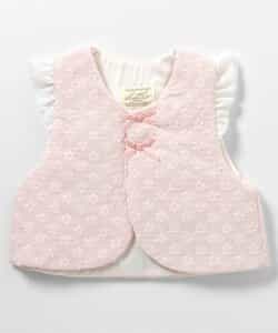 肩フリルベビーベスト