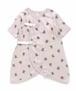 ベビー長袖フライスコンビ肌着