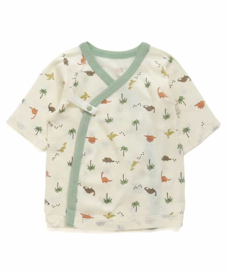 ベビー半袖フライス短肌着