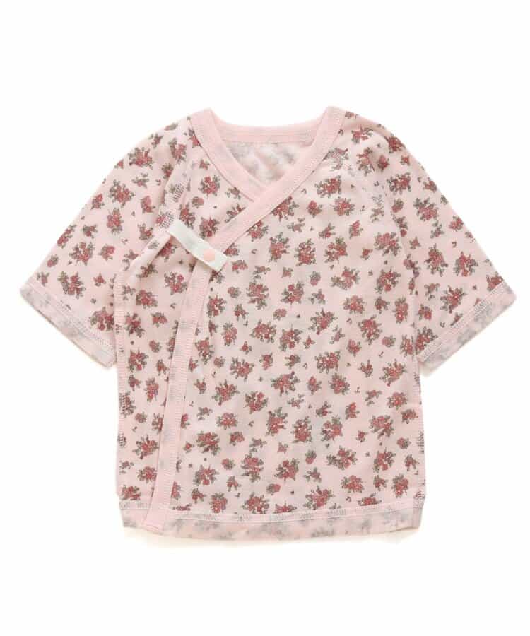 ベビー半袖フライス短肌着