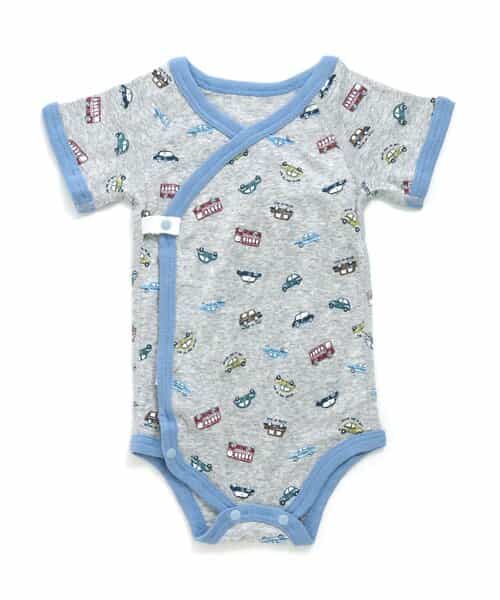 ベビー半袖フライスボディ肌着